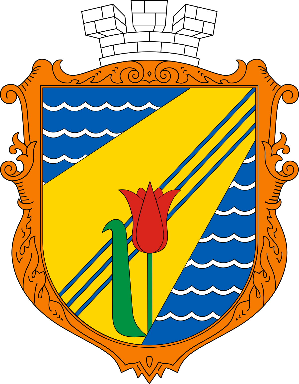 Герб Красноперекопска